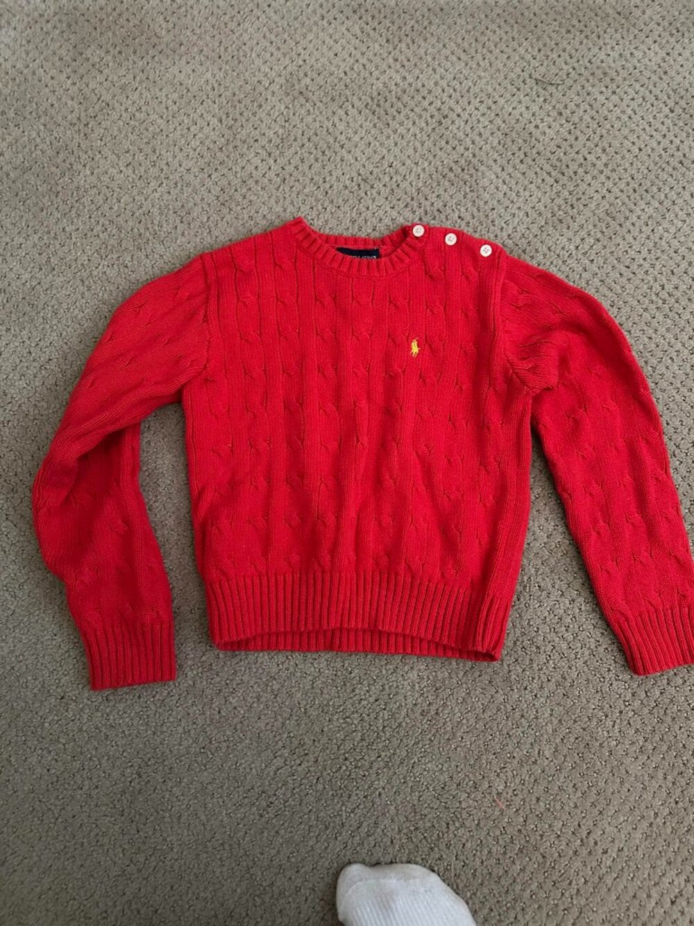 Girls Sweater Size 6 Fair Used Condition